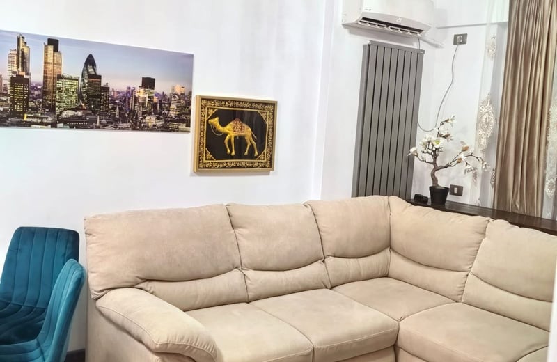 Аренда комфортных 3-комнатных апартаментов с видом на море, 89 м², в районе Мамая, Констанца, Румыния